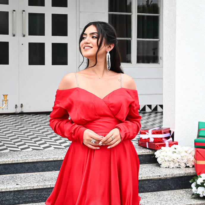 Jingle Kiss Short Dress